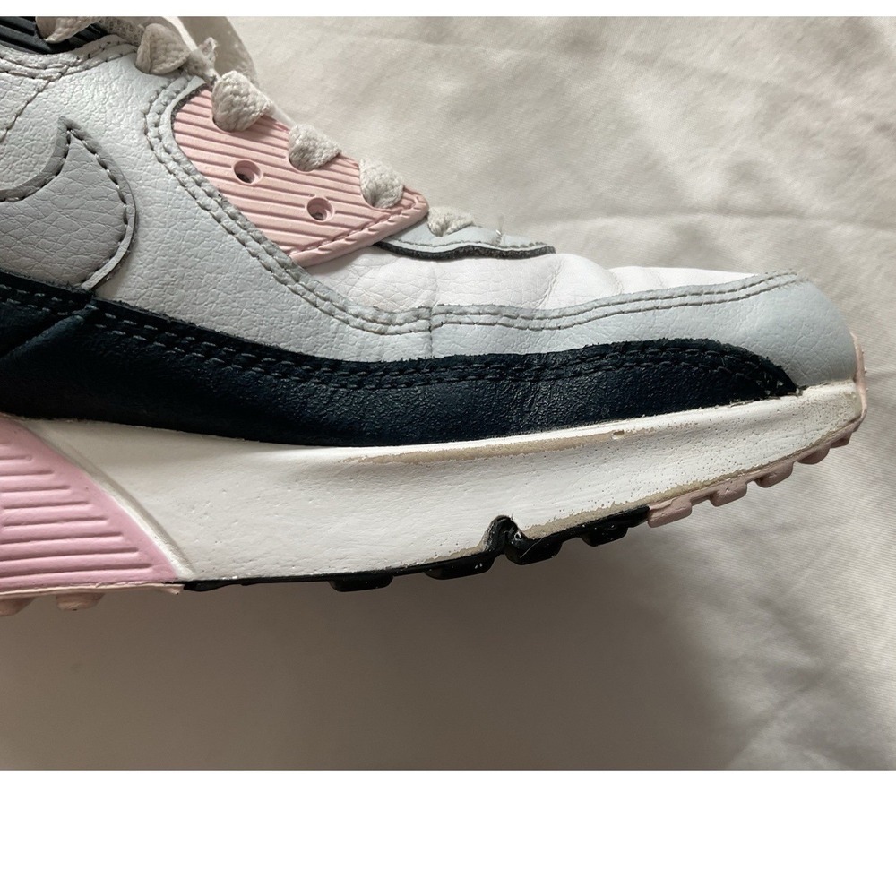 Nike Air Max 90 Shoes Youth Size 3.5Y HF6358-104 Leather Running Pink - Picture 11 of 15